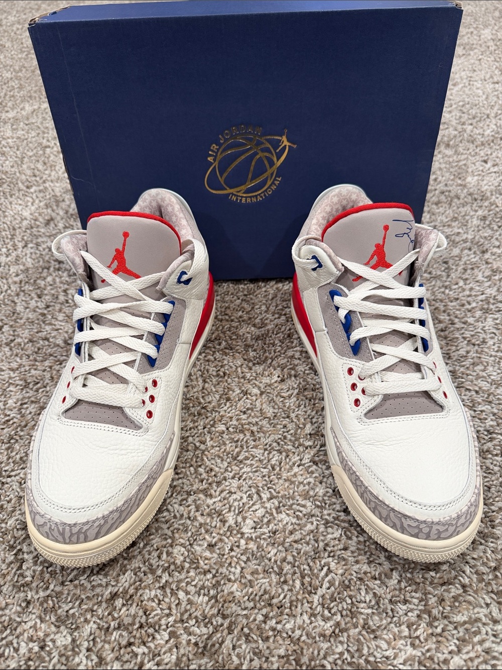 Jordan 3 international flight